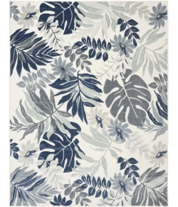 Nourison Suncoast Blue SNC02 9ft. x 12ft. Rect. Rug