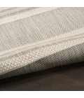 Nourison Home Horizon Indoor/Outdoor Grey HOZ05 2ft.2in. x 8ft. Rect. Rug