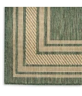 Nourison Horizon Indoor/Outdoor Green HOZ03 2 ft. 2 in. X 8 ft. Rect. Rug
