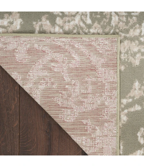 Nourison Jubilant Olive JUB09 6 ft. X 9 ft. Rect. Rug