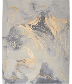 Nourison Home Prismatic PRS28 Grey Gold 12 ft. X 15 ft. Area Rug