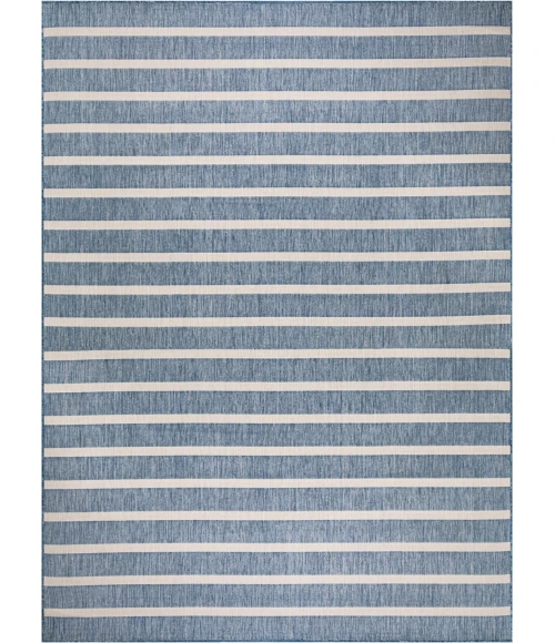 Nourison Positano Navy Ivory POS03 10ft. x 14ft. Rect. Rug