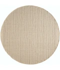 Nourison Tulum Taupe TLM01 8 ft. X Round Rug