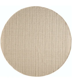 Nourison Home Tulum TLM01 Taupe 8 ft. Round Area Rug