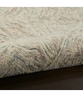 Nourison Interlock Blue Ivory ITL03 5 ft. X 8 ft. Rect. Rug