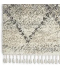 Nourison Home Oslo Shag Grey OSL01 9ft. x 12ft. Rect. Rug
