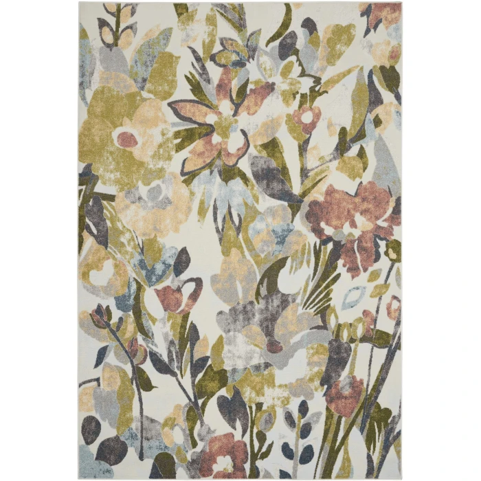 Nourison Home Trance Multicolored TRC02 6ft.6in. x 9ft.6in. Rect. Rug