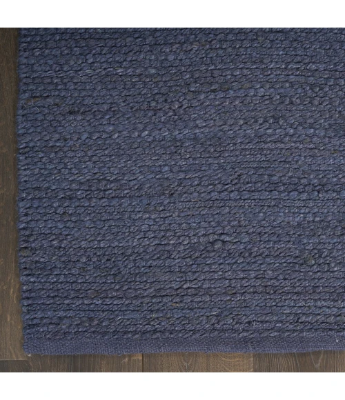 Nourison Home Natural Jute Blue NJT01 2ft. x 6ft. Rect. Rug
