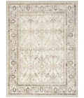 Nourison Dekor Ivory Brown DEK03 5 ft. 3 in. X 7 ft. Rect. Rug