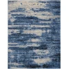 Calvin Klein River Flow Blue Grey RFV01 7ft. 10in. x 9ft. 10in. Rect. Rug
