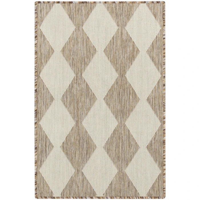 Nourison Positano Beige POS04 3ft. x 5ft. Rect. Rug