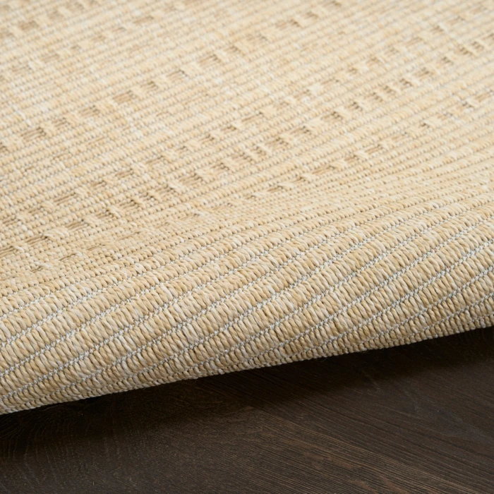 Nourison Tulum Cream TLM01 2 ft. X 3 ft. Rect. Rug
