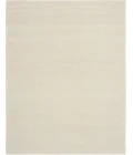 DKNY Pure Rows Cream / Ivory ROW01 8ft.6in. x 11ft.6in. Rect. Rug