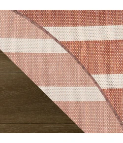 Nourison Positano Terracotta Ivory POS03 10ft. Round Rug