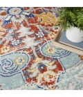 Nourison Home Passion Blue PSN52 9ft. x 12ft. Rect. Rug