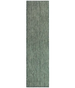 Nourison Home Horizon Indoor/Outdoor HOZ02 Green 2 ft. X 6 ft. Area Rug