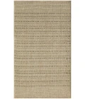 Nourison Tulum Taupe TLM01 2 ft. X 3 ft. Rect. Rug