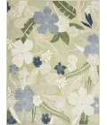 Nourison Suncoast Green Blue SNC01 9ft. x 12ft. Rect. Rug