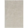 Nourison Home Washable Charm Grey WCH02 5ft. x 7ft. Rect. Rug