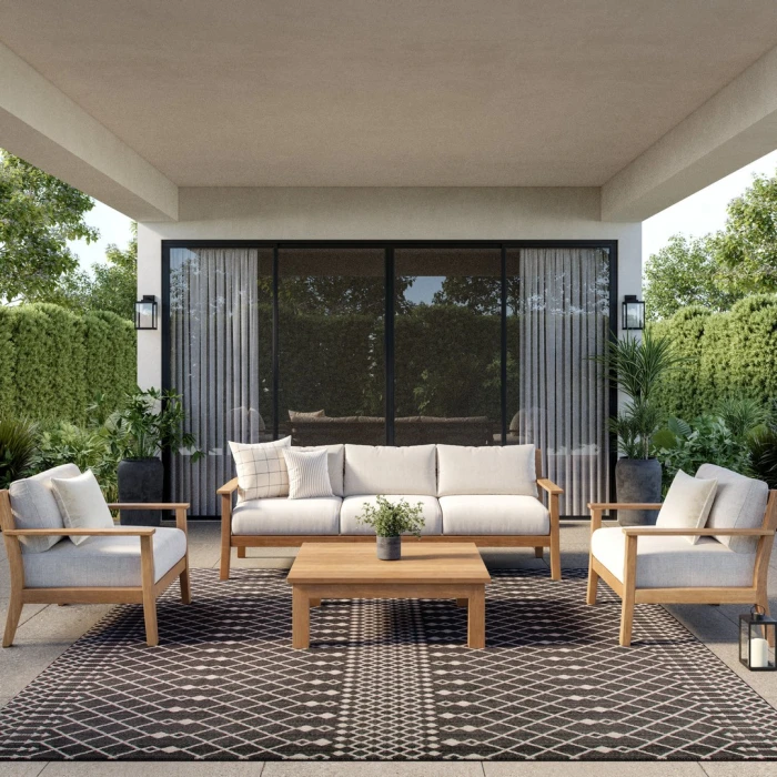 Nourison Positano Black POS02 10ft. Square Rug