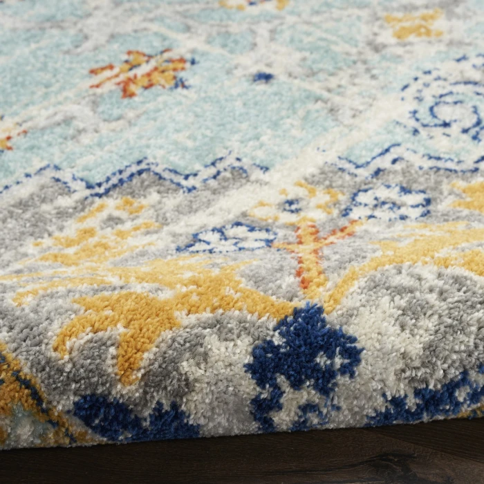 Nourison Home Passion Blue PSN52 9ft. x 12ft. Rect. Rug
