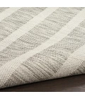 Nourison Positano Grey Ivory POS03 2ft.2in. x 8ft. Rect. Rug