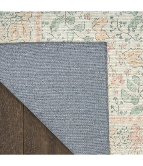Nourison Home Botanical Washables Green BOT03 5ft. x 7ft. Rect. Rug