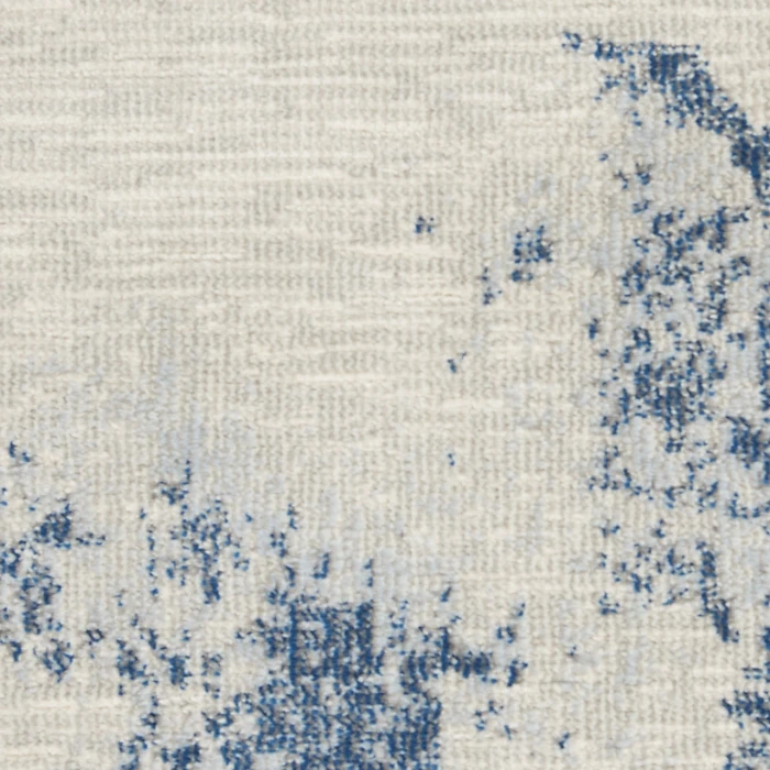 Nourison Home Etchings Navy ETC03 4ft. x 6ft. Rect. Rug
