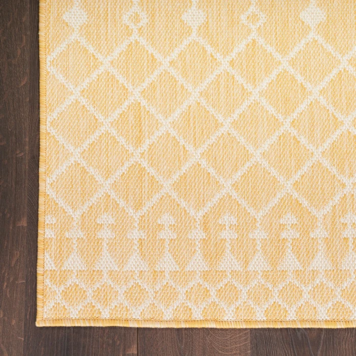 Nourison Positano Yellow POS02 5 ft. X 7 ft. Rect. Rug