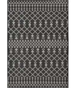 Nourison Positano Black POS02 3ft. x 5ft. Rect. Rug