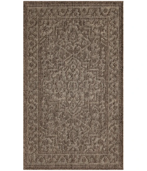 Nourison Tulum Brown TLM05 2 ft. X 3 ft. Rect. Rug