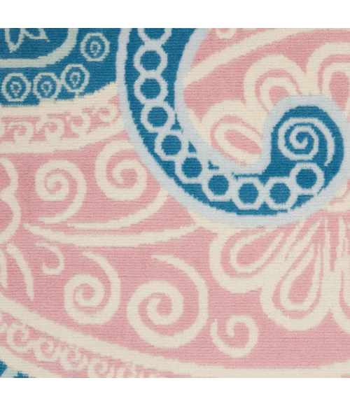 Nourison Home Jubilant Blue JUB13 6ft. x 9ft. Rect. Rug