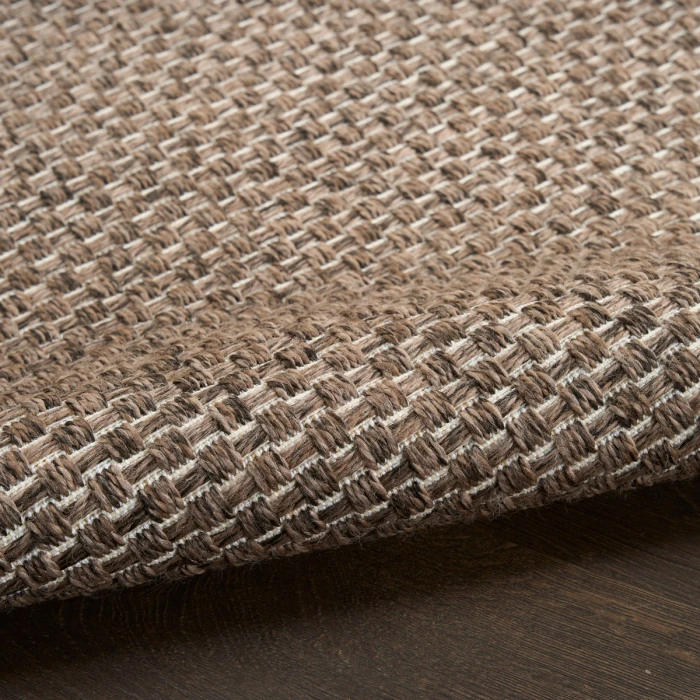 Nourison Tulum Brown TLM03 8 ft. X 10 ft. Rect. Rug
