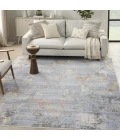 Nourison Home Abstract Hues Blue ABH01 7ft.10in. x 10ft. Rect. Rug