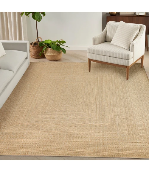 Nourison Tulum Taupe Ivory TLM04 10 ft. X 14 ft. Rect. Rug