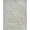 Nourison Home Dekor DEK05 Grey 7 ft. 10 in. X 9 ft. 10 in. Area Rug