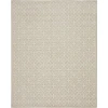 Nourison Home Washable Charm Grey WCH03 9ft. x 12ft. Rect. Rug