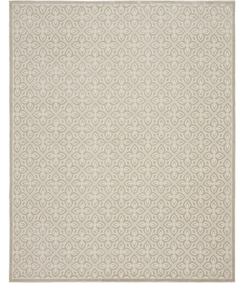 Nourison Home Washable Charm Grey WCH03 9ft. x 12ft. Rect. Rug