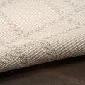 Nourison Horizon Indoor/Outdoor Grey HOZ04 4 ft. x 6 ft. Rect. Rug