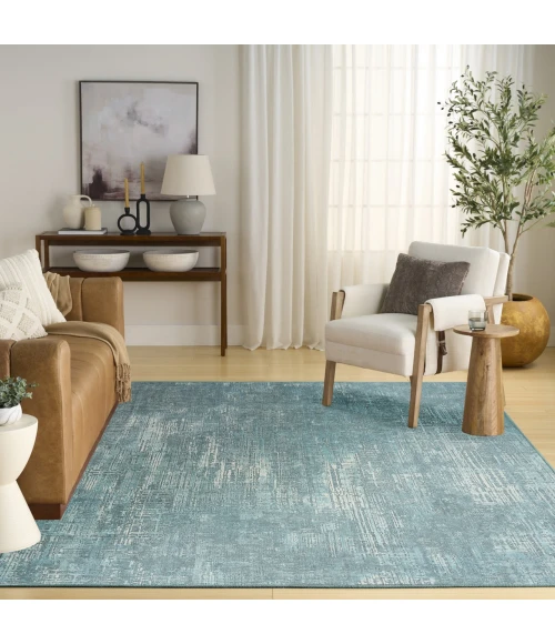 Nourison Home Botanical Washables Green BOT05 5ft. x 7ft. Rect. Rug