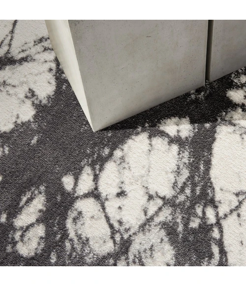 Calvin Klein CK011 Verdant Ivory Charcoal VRD05 8 ft. X 10 ft. Rect. Rug