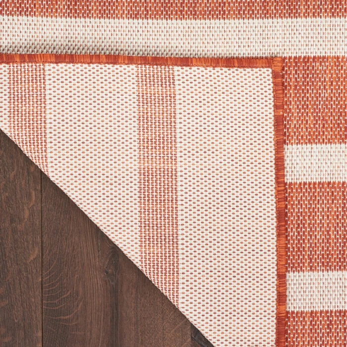 Nourison Positano Terracotta Ivory POS03 10 ft. X 14 ft. Rect. Rug