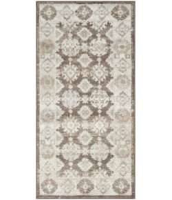 Nourison Home Dekor DEK02 Ivory Brown 2 ft. X 4 ft. Area Rug