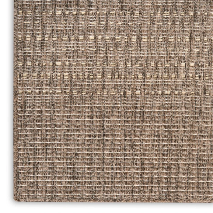 Nourison Tulum Brown TLM01 2 ft. X 3 ft. Rect. Rug