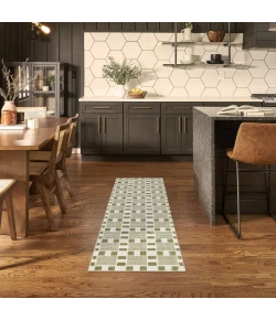 Nourison Home Nordic NRC13 Green 2 ft. X 6 ft. Area Rug