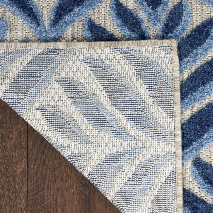 Nourison Aloha Blue ALH35 2 ft. 3 in. X 8 ft. Rect. Rug