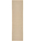 Nourison Courtyard Natural COU01 2 ft. X 6 ft. Rect. Rug