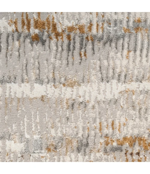 Calvin Klein CK073 Compass Ivory Rust CMP01 8 ft. X 10 ft. Rect. Rug