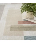 Nourison Thalia Ivory Multicolor THL02 5ft.3in. x 7ft.3in. Rect. Rug