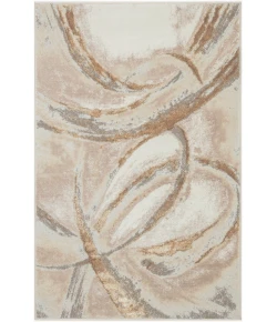 Nourison Splash Beige Grey BSK01 2ft. x 3ft. Rect. Rug
